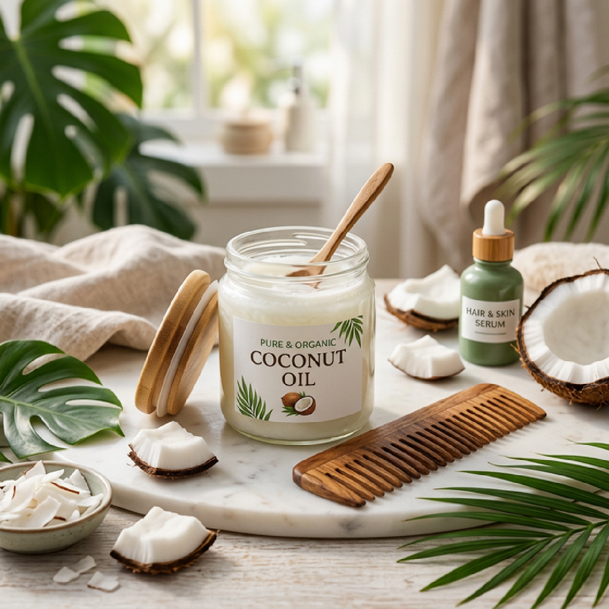 10 Công Dụng Tuyệt Vời Của Dầu Dừa Cho Mái Tóc Khỏe Đẹp Toàn Diện