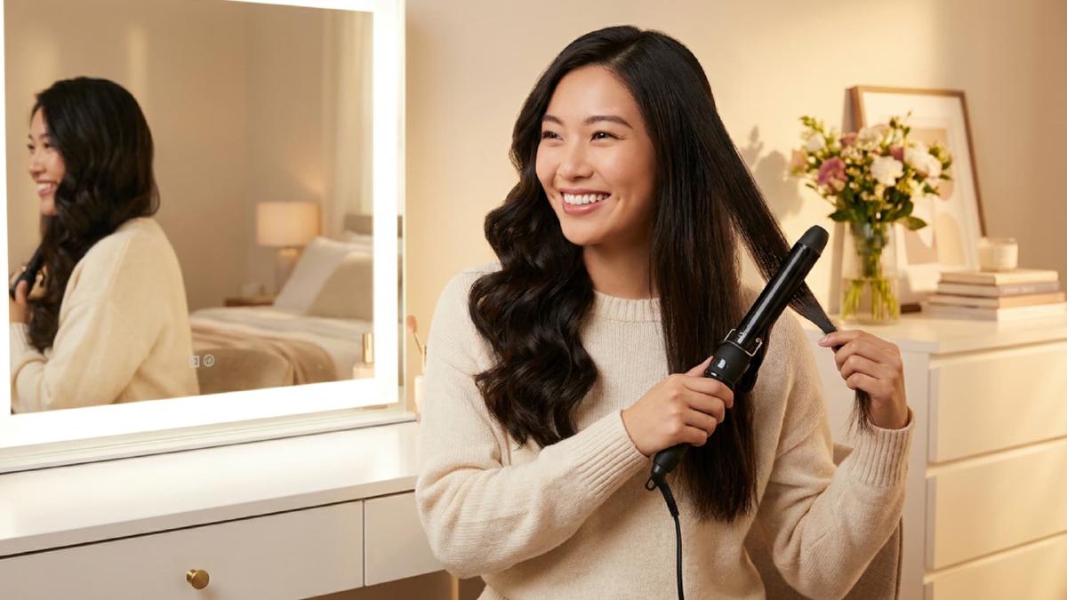 Hướng dẫn 3 kiểu tóc xoăn sóng và tết đẹp tự làm tại nhà