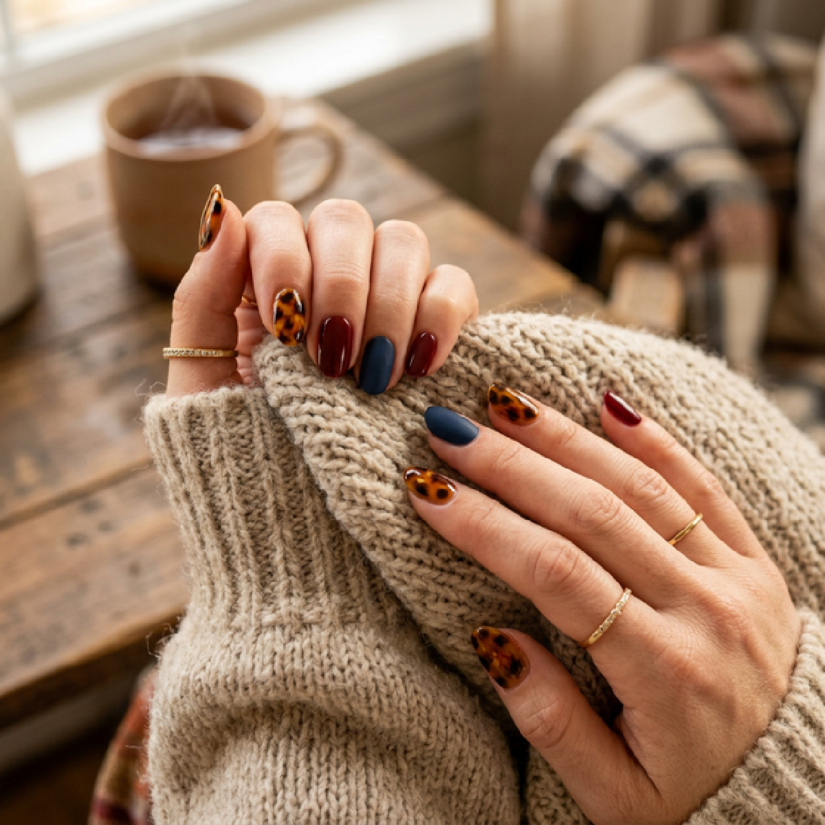 10 kiểu móng tay tinh tế và sang trọng cho mùa thu