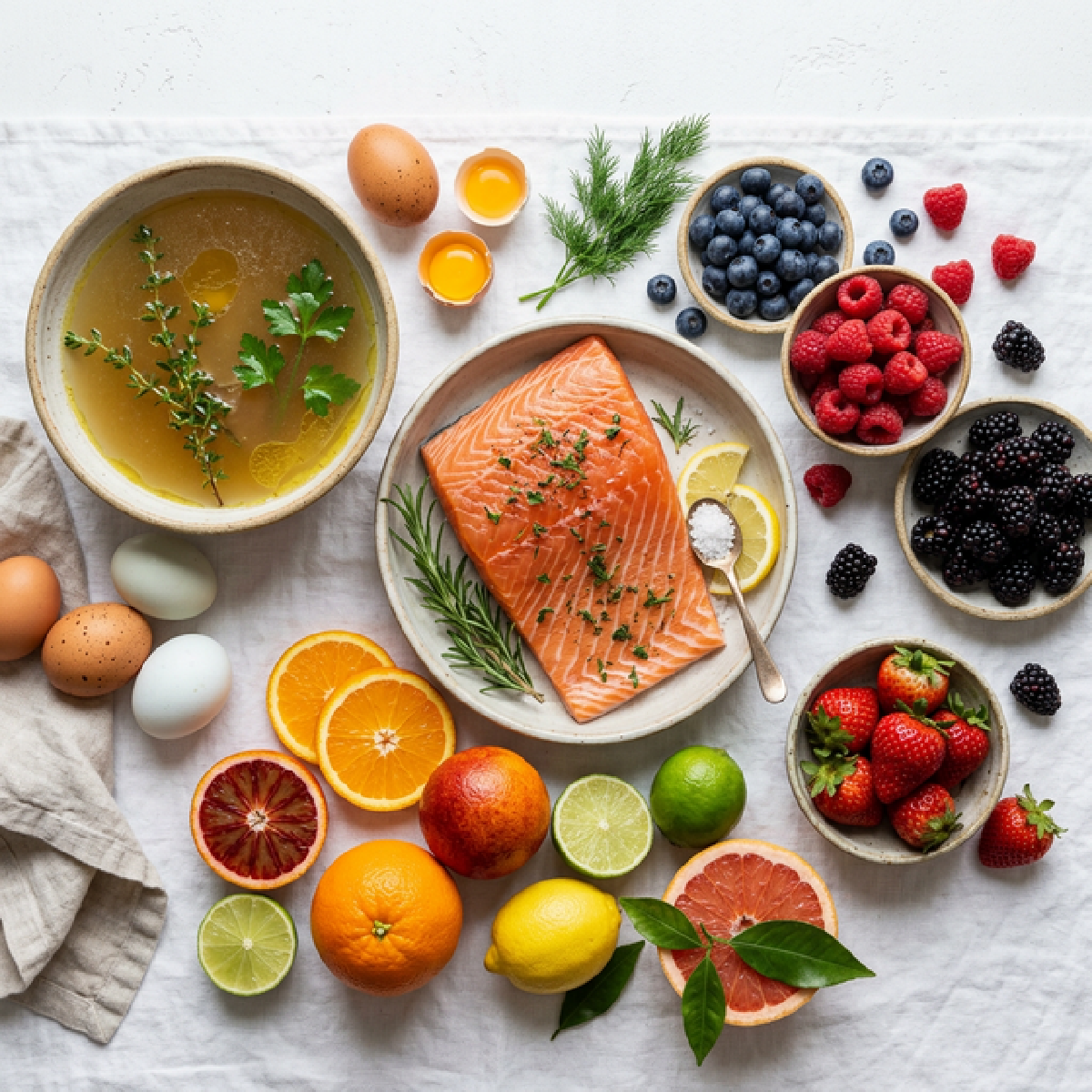 11 Thực Phẩm Tự Nhiên Giúp Tăng Sinh Collagen Hiệu Quả Cho Làn Da Trẻ Lâu